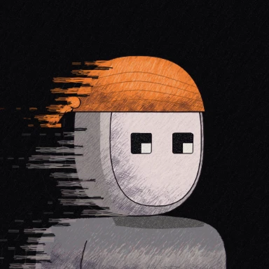 Head: Wrap Orange